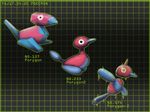  abstract_background ambiguous_gender feral group nintendo pok&eacute;mon porygon porygon-z porygon2 video_games yaj_leaf_(artist) yellow_eyes 