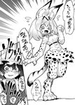  feline human kaban kemono_friends mammal serval serval_(kemono_friends) sigmarion 
