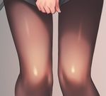  black_legwear close-up h_kasei lower_body original pantyhose skirt skirt_pull solo thighs 