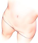 bad_id bad_twitter_id close-up commentary_request cropped_legs cropped_torso foreshortening from_above groin hips idolmaster idolmaster_cinderella_girls jougasaki_rika kanzaki_muyu legs_apart lower_body micro_panties mons_pubis navel panties simple_background skindentation solo standing stomach string_panties thighs underwear underwear_only white_background white_panties 