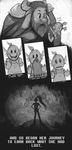  asgore_dreemurr beard boss_monster caprine child comic deaderrose facial_hair fish goat horn humor long_ears mammal marine undertale undyne video_games young 