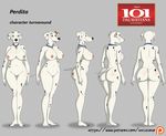  101_dalmatians 2016 anthro areola big_breasts big_butt breasts butt canine dalmatian disney dog el-loko erect_nipples female mammal model_sheet mother multiple_angles nipples nude parent perdita pussy side_view solo wide_hips 