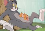  atori blush cat feline fellatio humor interspecies invalid_tag male male/male mammal mouse oral rodent saliva sex tagme tom_and_jerry 