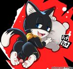  anus balls butt cat feline male mammal morgana_(persona) penis persona_5 senshion solo 