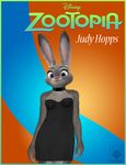  6spiritking anthro anthrofied clothed clothing disney dress edit female judy_hopps lagomorph mammal photo_manipulation zootopia 