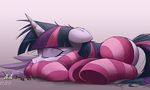  book clothing english_text equine eyes_closed female friendship_is_magic group hooves horn legwear macro male mammal my_little_pony ncmares royal_guard_(mlp) simple_background sleeping socks text twilight_sparkle_(mlp) winged_unicorn wings 
