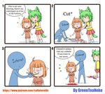  animal_humanoid blood comic elf greenteaneko humanoid invalid_tag scissors 