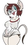 auburn_hair bottomless breasts bulge cassie_gliese clothed clothing dickgirl dipstick_tail ear_tuft erection eyewear fur glasses green_eyes hair intersex mammal mouse multicolored_tail nipples open_mouth penis rodent shirt smile standing tuft vono wet_shirt white_fur 