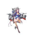  a4typhoon american_flag american_flag_print anchor_symbol blue_gloves blue_jacket blue_leotard boots bracelet breasts cannon cowboy_hat earrings finger_gun flag_print full_body gloves grey_footwear grey_hat hand_up hat hat_belt index_finger_raised jacket jewelry large_breasts leg_up leotard long_hair looking_at_viewer machinery neckerchief official_art open_clothes open_hand open_jacket open_mouth purple_eyes purple_hair rigging shoulder_spikes smile spiked_bracelet spikes star star_earrings star_print strapless strapless_leotard striped striped_legwear thighhighs thighs transparent_background turret tuscaloosa_(zhan_jian_shao_nyu) very_long_hair yellow_neckwear zhan_jian_shao_nyu 