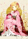  anmi charlotte_(puella_magi_madoka_magica) kimono mahou_shoujo_madoka_magica tomoe_mami 