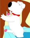  anthro black_nose brian_griffin canine dog duo family_guy gay jerome male mammal penis 