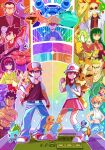  agatha_(pokemon) alakazam blaine_(pokemon) blastoise blue_oak brock_(pokemon) bruno_(pokemon) bug bulbasaur charizard charmander colorful eevee erika_(pokemon) everyone geodude giovanni_(pokemon) highres koga_(pokemon) lance_(pokemon) leaf_(pokemon) lizard lorelei_(pokemon) lt._surge misty_(pokemon) moth pauldrawsart pikachu poke_ball pokemon pokemon_(creature) pokemon_red/green/blue/yellow professor_oak raichu rapidash red_(pokemon) rhydon sabrina_(pokemon) squirtle starter_pokemon_trio staryu telekinesis topless_male turtle unicorn venomoth venusaur vileplume 