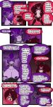  absurd_res anthro bound breasts clothing collar comic corset cuff_(restraint) dialogue digital_media_(artwork) duo english_text female genitals giraffe giraffid hi_res lingerie mammal metal_collar multiple_scenes panicking profanity restraints rodent sciurid tail tatsuchan18 text topwear tree_squirrel vulva yelling 
