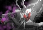  2026 anthro anthro_on_anthro biped blush bodily_fluids claws cum digital_drawing_(artwork) digital_media_(artwork) duo feet female fingers generation_7_pokemon genital_fluids genitals hi_res lizard male male/female nintendo nude nude_anthro nude_female nude_male penis pokemon pokemon_(species) reptile salazzle scalie smile teeth tenebscuro toes tongue 