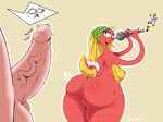  2017 absurd_res anthro balls big_breasts big_butt blonde_hair boa_constrictor breasts butt digital_media_(artwork) duo erection esmerelda_(scalie_schoolie) female flute hair headscarf hi_res huge_butt human human_on_anthro imminent_sex interspecies looking_back m3hdrawings male male/female male_on_anthro mammal mehdrawings music musical_instrument nipples noseless nude penis precum raised_tail rear_view reptile scalie scalie_schoolie shocked side_boob simple_background slightly_chubby slit_pupils snake solo_focus sweat thick_thighs twitching vein veiny_penis voluptuous wide_hips 