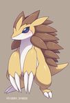  ambiguous_gender kajinchu nintendo pok&eacute;mon sandslash standing video_games 