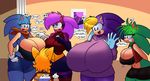  bernadette_hedgehog big_breasts breasts canine clothing denizen1414 dreamcastzx1 female fox hedgehog huge_breasts mammal manic_the_hedgehog sonia_the_hedgehog sonic_(series) sonic_the_hedgehog sonic_underground tight_clothing wide_hips 