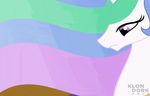  2017 animated crown equine eyelashes female friendship_is_magic frown grin hair horn kl0ndike laugh looking_at_viewer mammal multicolored_hair my_little_pony princess_celestia_(mlp) purple_eyes smile solo winged_unicorn wings 