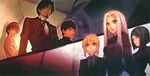  business_suit fate/stay_night fate/zero gilgamesh_(fsn) hisau_maiya irisviel_von_einzbern kotomine_kirei morii_shizuki saber toosaka_tokiomi 