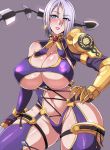  1girl breasts huge_breasts isabella_valentine megane_man solo soul_calibur 