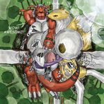  digimon growlmon renamon tagme 