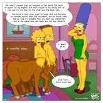  bart_simpson bent_leg big_penis blue_hair breasts butt centaur cleavage clothed clothing crossgender darth_ross dialog dickgirl dress english_text equine erect_nipples female flaccid gender_transformation hair high_heels hooves human intersex knocked_up lisa_simpson lisas_revenge living_room male male_pregnancy mammal marge_simpson navel necklace nightmare_fuel nipples nude penis picture_frame post_transformation pregnant raised_leg ross signature skimpy sofa taur text the_simpsons tight_clothing what_has_science_done yellow_skin 