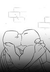  brick comic inside kissing leonardo_(tmnt) male male/male raphael_(tmnt) reptile scalie sneefee teenage_mutant_ninja_turtles text turtle 