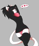  &lt;3 absurd_res anthro bulge clothed clothing crossdressing feline girly hi_res looking_at_viewer male mammal mercy_(suelix) panties solo suelix underwear wide_hips 