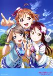  love_live!_sunshine!! murota_yuuhei sakurauchi_riko takami_chika watanabe_you 