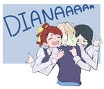  barbara_parker black_hair blonde_hair blush closed_eyes crying diana_cavendish hanna_england little_witch_academia long_hair luna_nova_school_uniform multiple_girls mw_p open_mouth ponytail school_uniform short_hair tears 