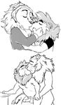  disney feline incest kissing leodore_lionheart lion male male/male mammal oldyoungfather penetrationerection pubes rulion son zootopia 