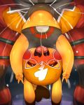  2019 abdominal_bulge anthro blush clothed clothing cum cum_inside cum_splatter double_v_sign duo female female_focus incineroar male male/female mask nintendo open_mouth orgasm penetration pikachu pikachu_libre pok&eacute;mon pok&eacute;mon_(species) sex size_difference solo_focus spread_legs spreading syuro upside_down v_sign vaginal vaginal_penetration video_games 