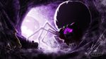  6_legs arachnid arthropod cave glowing glowing_eyes group human lizard mammal monster_kid muffet pdubbery protagonist_(undertale) reptile scalie shadow_of_the_colossus size_difference spider undertale video_games web 