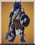  anthro armor chainmail cleric digital_media_(artwork) dragon dragonborn dungeons_&amp;_dragons mace melee_weapon predaguy shield weapon 