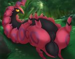  arthropod female feral insect looking_at_viewer nintendo pok&eacute;mon pussy rottencanines scolipede solo video_games 
