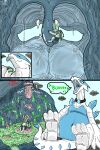 2026 ambiguous_gender anthro anthro_prey belly black_collar blue_belly blue_internal blue_uvula bodily_fluids burping collar duo eeveelution english_text female female_prey feral feral_pred floating_island generation_2_pokemon generation_4_pokemon glaceon hi_res holding_uvula human inside_stomach kitvulpin legendary_pokemon lugia mammal mouth_shot neck_bulge nintendo open_mouth oral_vore orange_eyes pokemon pokemon_(species) reverse_mouth_shot saliva stomach_acid swallowing tail text uvula vore white_arms white_body white_tail white_wings wings