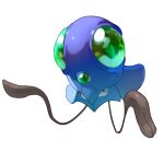  alternate_color black_eyes commentary_request full_body highres no_humans omega_takai pokemon pokemon_(creature) pokemon_focus shiny_pokemon simple_background solo tentacool white_background 