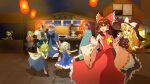  >_< 6+girls animal_ears apron ascot back_bow bird_ears black_hairband black_hat black_skirt black_vest blonde_hair blue_bow blue_dress blue_hair blue_hat blue_kimono blue_skirt blue_vest bow bowtie broom brown_eyes brown_hair brown_kimono brown_shoes buttons candy_apple cape chest_sarashi chinese_commentary cirno collared_shirt commentary_request daiyousei detached_sleeves detached_wings diamond_button disembodied_linked_eye dog_ears dog_girl dress eyeball fairy_wings food frilled_bow frilled_hair_tubes frilled_kimono frilled_shirt_collar frilled_skirt frilled_sleeves frills green_eyes green_hair green_skirt green_vest grey_hair hair_bow hair_tubes hairband hakurei_reimu hat hat_bow headscarf heart heart_of_string highres hitodama holding holding_broom holding_candy_apple holding_food ice ice_wings japanese_clothes jian_wei_xiao_shi_pian kasodani_kyouko kimono kirisame_marisa komeiji_koishi konpaku_youmu konpaku_youmu_(ghost) lantern long_hair long_sleeves market_stall mob_cap multicolored_hairband multiple_girls mystia_lorelei night okamisty open_mouth orange_eyes outdoors paper_lantern petal_print pinafore_dress pink_dress pink_hair pink_shoes print_kimono puffy_short_sleeves puffy_sleeves purple_eyes purple_hair red_bow red_bowtie red_skirt ribbon-trimmed_sleeves ribbon_trim saigyouji_yuyuko sarashi shirt shoes short_hair short_sleeves skirt skirt_set sleeve_garter sleeveless sleeveless_dress smile socks summer_festival tasuki tenkyuu_chimata touhou translation_request vest waist_apron white_apron white_bow white_cape white_shirt white_socks wide_sleeves wings witch_hat yellow_ascot yellow_bow yellow_shirt 
