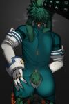  2boys absurdres ae030 animal_ears ass bakugou_katsuki belt belt_buckle black_background blue_bodysuit blue_gloves blurry blush bodysuit boku_no_hero_academia breath buckle bulge bulge_to_ass chromatic_aberration commentary depth_of_field gloves grabbing_another's_ass grabbing_another's_hair green_gloves green_hair green_tail groping hand_on_another's_head hand_on_own_ass highres holding_another's_hair kemonomimi_mode male_focus midoriya_izuku multicolored_gloves multiple_boys neck_blush open_belt orange_gloves outstretched_arm pov pov_crotch pov_hands rabbit_boy rabbit_ears rabbit_tail short_hair snap-fit_buckle tail tail_through_clothes tight_clothes turtleneck turtleneck_bodysuit twitter_username two-sided_gloves two-tone_gloves white_gloves wrist_guards yaoi 