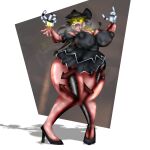 accessory big_breasts big_butt blood bodily_fluids bottomwear bow_accessory bow_ribbon bow_tie breasts butt clothing cyn_(murder_drones) dress female footwear glistening glistening_body glistening_breasts glitch_productions glowing glowing_eyes gore hair_accessory hair_bow hair_ribbon hi_res high_heels huge_breasts humanoid long_tongue machine murder_drones passiona_roo ribbons robot robot_humanoid saliva saliva_on_tongue saliva_string sharp_teeth shoes skirt solo steam steamy_breath teeth tessa_(murder_drones) thick_thighs tight_clothing tongue torn_clothing wide_hips