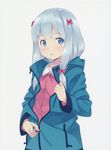  eromanga-sensei izumi_sagiri pajama tagme undressing 