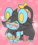  artist_request furry luxio open_mouth penis pokemon pussy sex uncensored yellow_eyes 