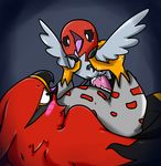  avian beak bird blush cum cum_inside feathers fletchling grey_background nintendo open_mouth penetration penis pok&eacute;mon pussy simple_background talonflame talons tongue unknown_artist vaginal vaginal_penetration video_games wings 