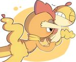  ambiguous_gender anthro balls blush clothed clothing eyes_closed fellatio male male/ambiguous nintendo oral pants pants_down partially_clothed penis pok&eacute;mon scrafty scraggy sex simple_background size_difference video_games watermelon_(artist) 