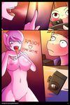  2017 absurd_res anthro anthrofied areola breasts comic diamond_tiara_(mlp) english_text equine featherweight_(mlp) female friendship_is_magic hi_res horse male mammal marik_azemus34 my_little_pony nipples nude pony pussy text 