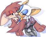  bat bat_wings breasts butt clothed clothing duo female female/female kissing mammal membranous_wings nude purity rouge_the_bat sonic_(series) tongue tongue_out wings 