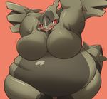  artist_request breasts furry no_humans obese pokemon solo zekrom 