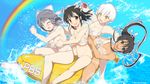  asuka_(senran_kagura) bikini homura_(senran_kagura) miyabi_(senran_kagura) senran_kagura senran_kagura:_peach_beach_splash swimsuits yumi_(senran_kagura) 