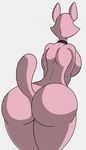  2017 anthro big_breasts big_butt breasts butt cat feline female mammal nude shima_luan shinysteel solo super_planet_dolan 
