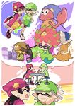  .52_gal_(splatoon) 2girls anemo_(splatoon) aori_(splatoon) baseball_cap beanie black_hair bukichi_(splatoon) casual comic domino_mask earrings fangs green_hat grey_hair grin hat hotaru_(splatoon) inkling jewelry kumano_(splatoon) laughing long_hair mask multiple_girls open_mouth pointy_ears purple_hat rob_(splatoon) sharp_teeth short_hair silent_comic sitting smile splatoon_(series) squidbeak_splatoon standing star_hat_ornament teeth tentacle_hair thought_bubble walking wong_ying_chee 